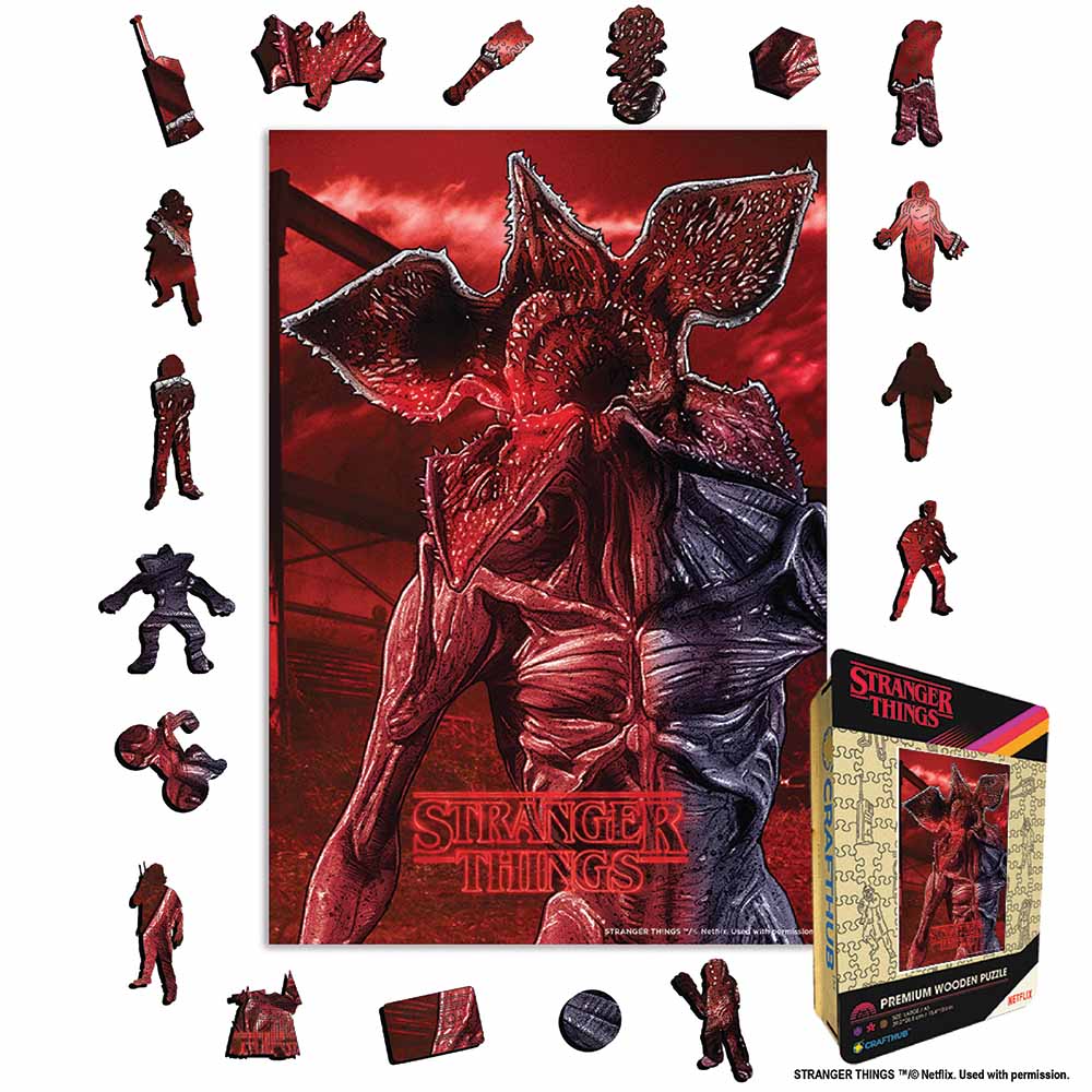 The Demogorgon - Wooden Jigsaw Puzzle