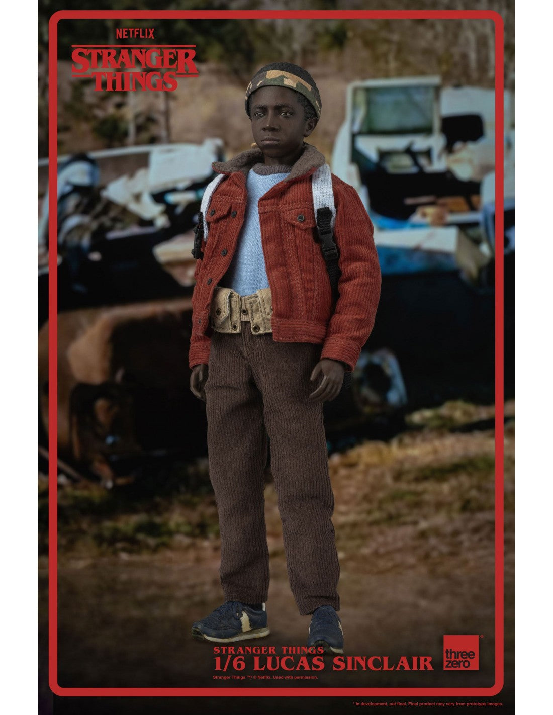 Stranger Things Lucas Sinclair 1/6 Scale Action Figure by Threezero