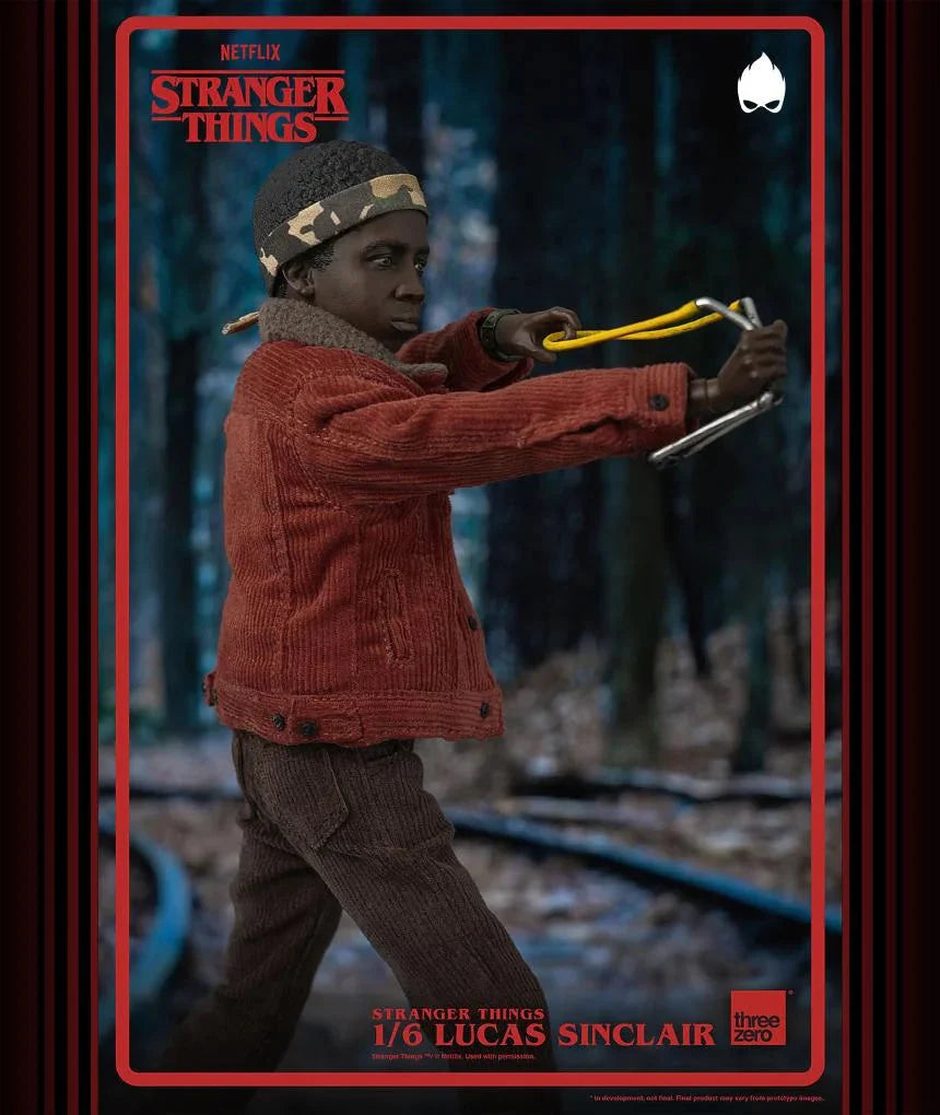Stranger Things Lucas Sinclair 1/6 Scale Action Figure by Threezero