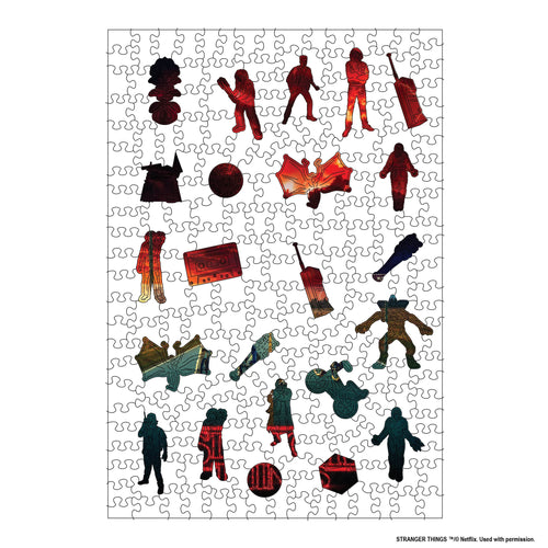 3-Pack Stranger Things™ - Wooden Jigsaw Puzzle Set