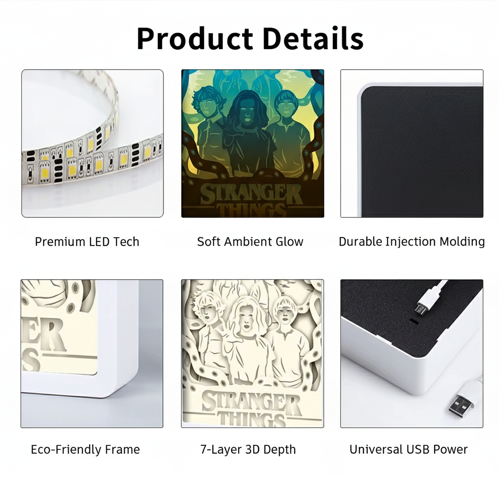 3D LED Light Box