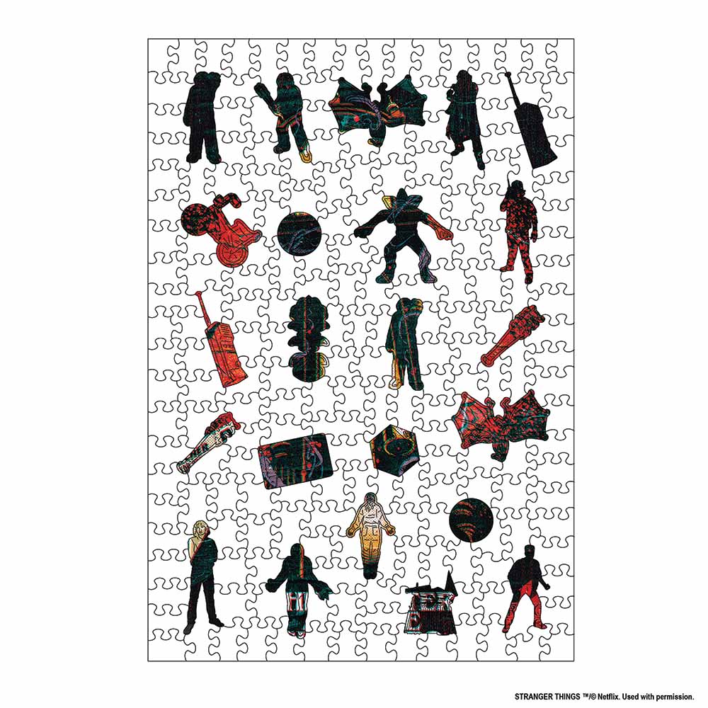 The Monster And The Superhero - Wooden Jigsaw Puzzle