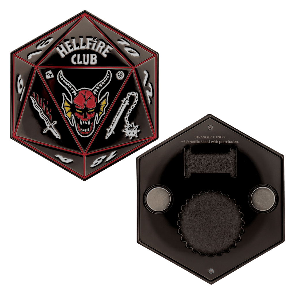 Stranger Things Hellfire Club Bottle Opener