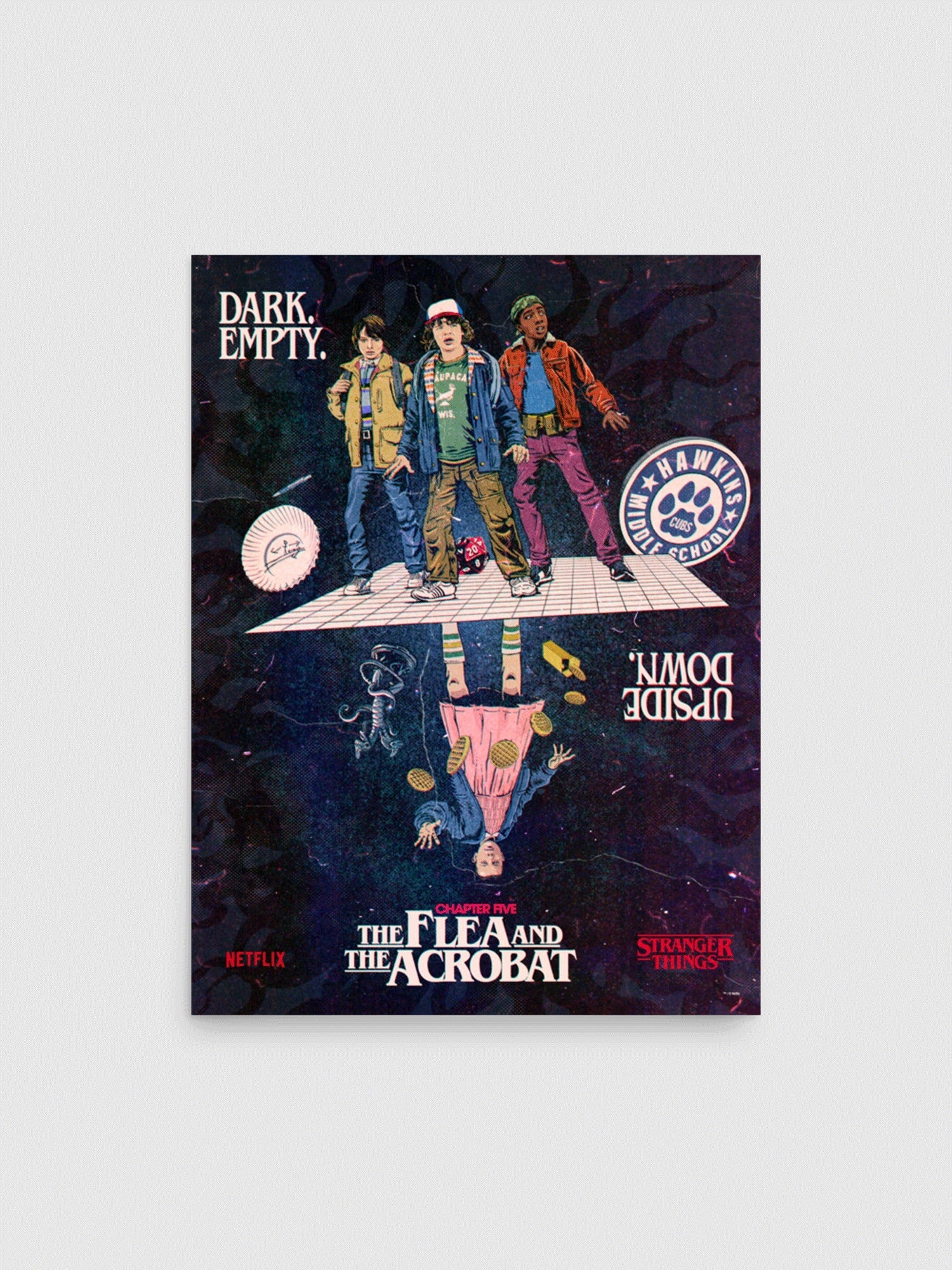 Stranger Things Season 1 x Butcher Billy The Flea and The Acrobat Poster
