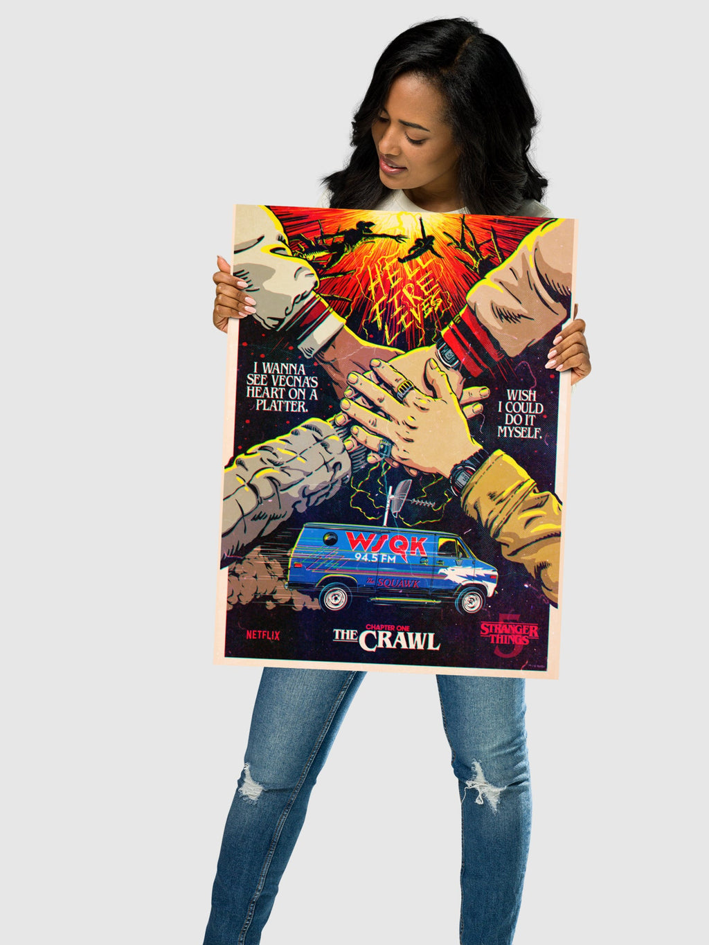Stranger Things Season 5 x Butcher Billy The Crawl Premium Poster