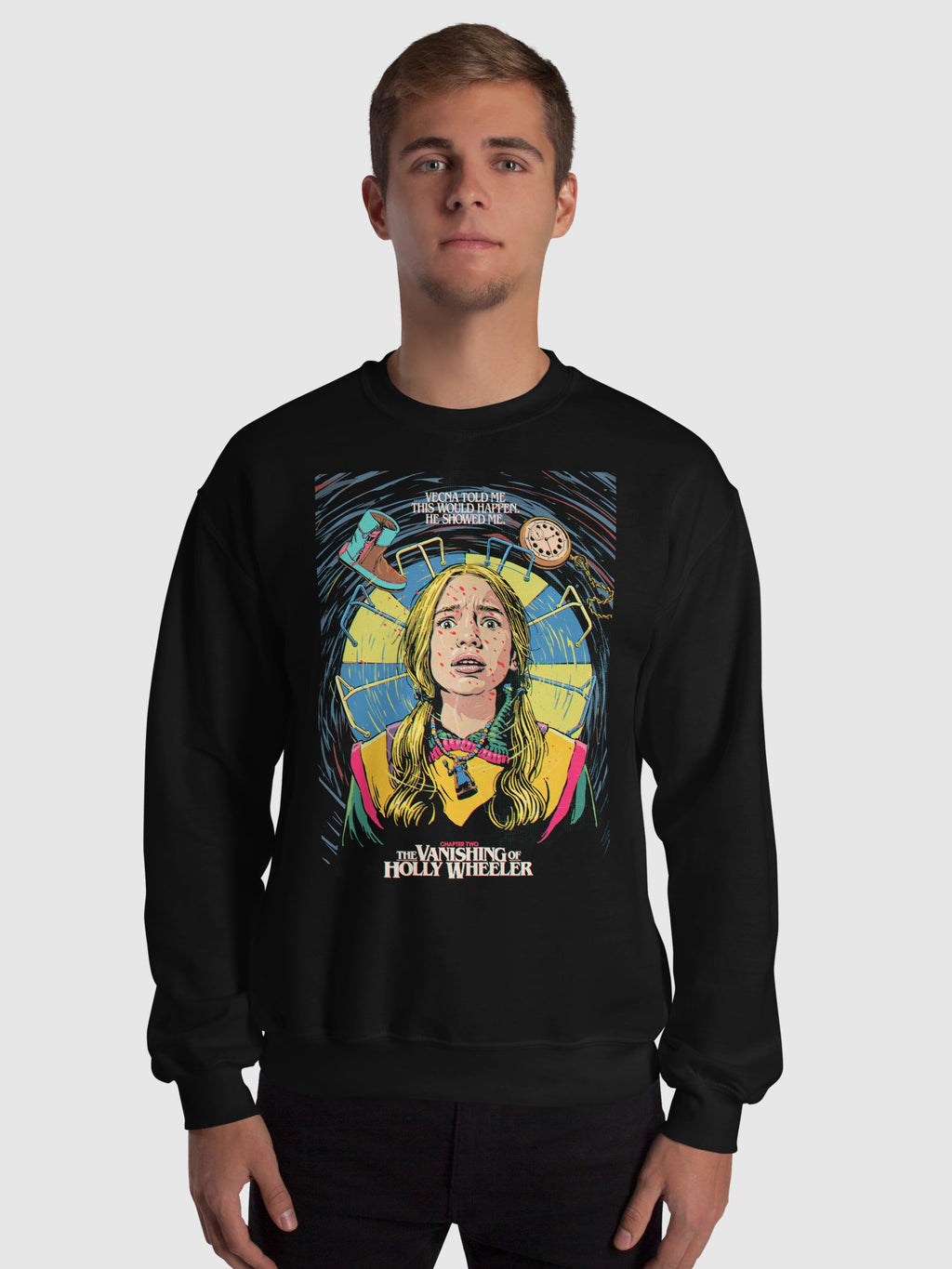 Stranger Things Season 5 x Butcher Billy The Vanishing of Holly Wheeler Crewneck
