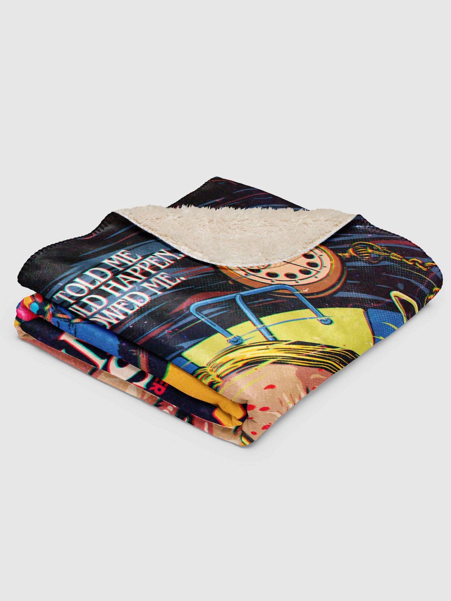Stranger Things Season 5 x Butcher Billy The Vanishing of Holly Wheeler Premium Sherpa Blanket