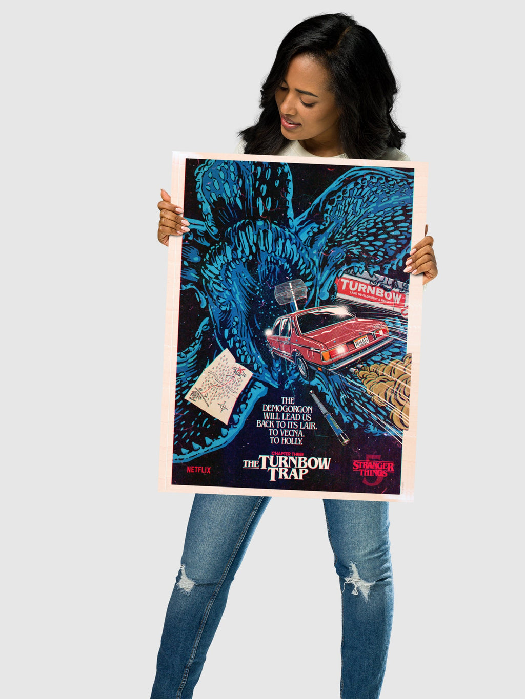 Stranger Things Season 5 x Butcher Billy The Turnbow Trap Premium Poster