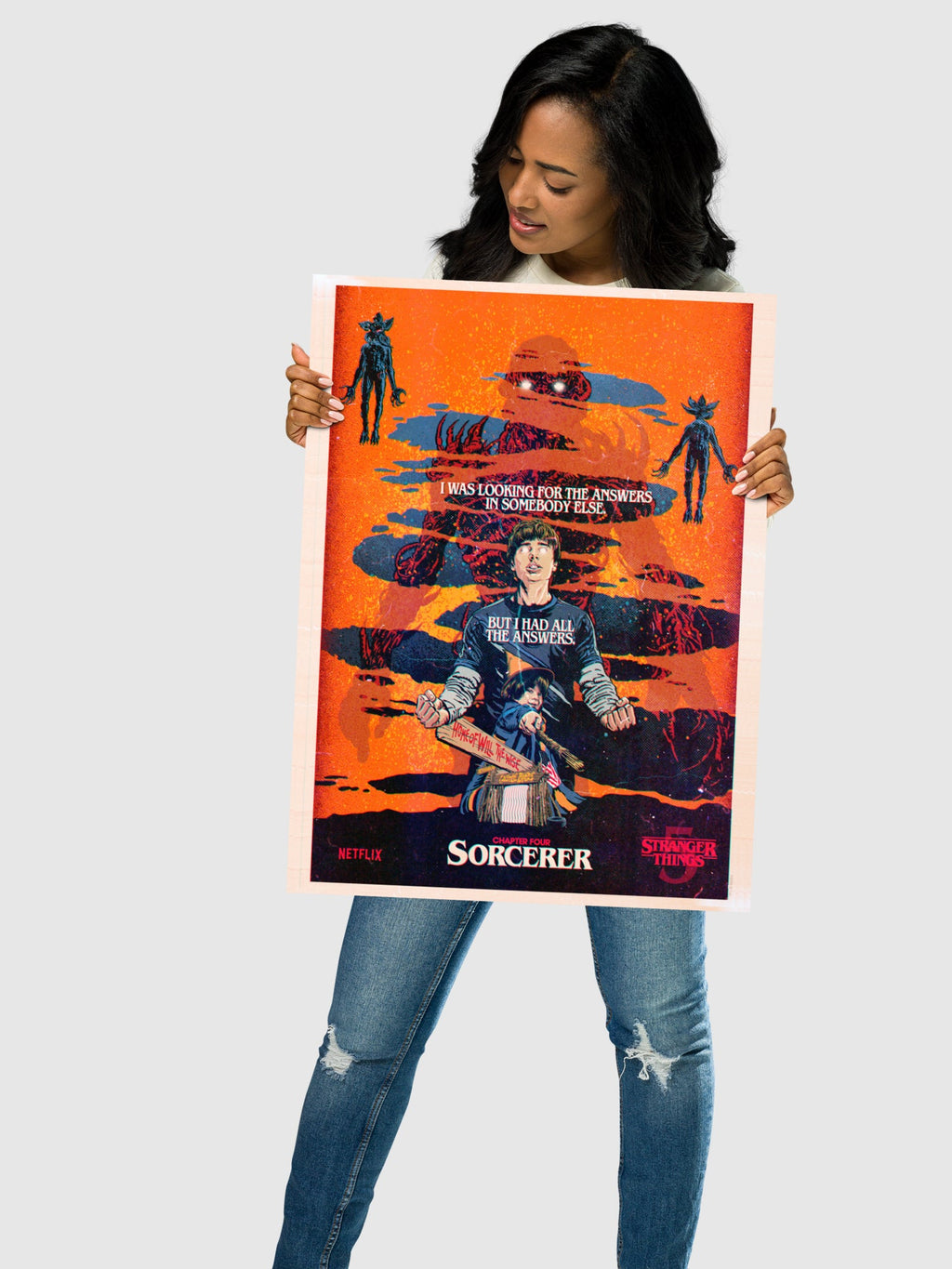 Stranger Things Season 5 x Butcher Billy Sorcerer Premium Poster