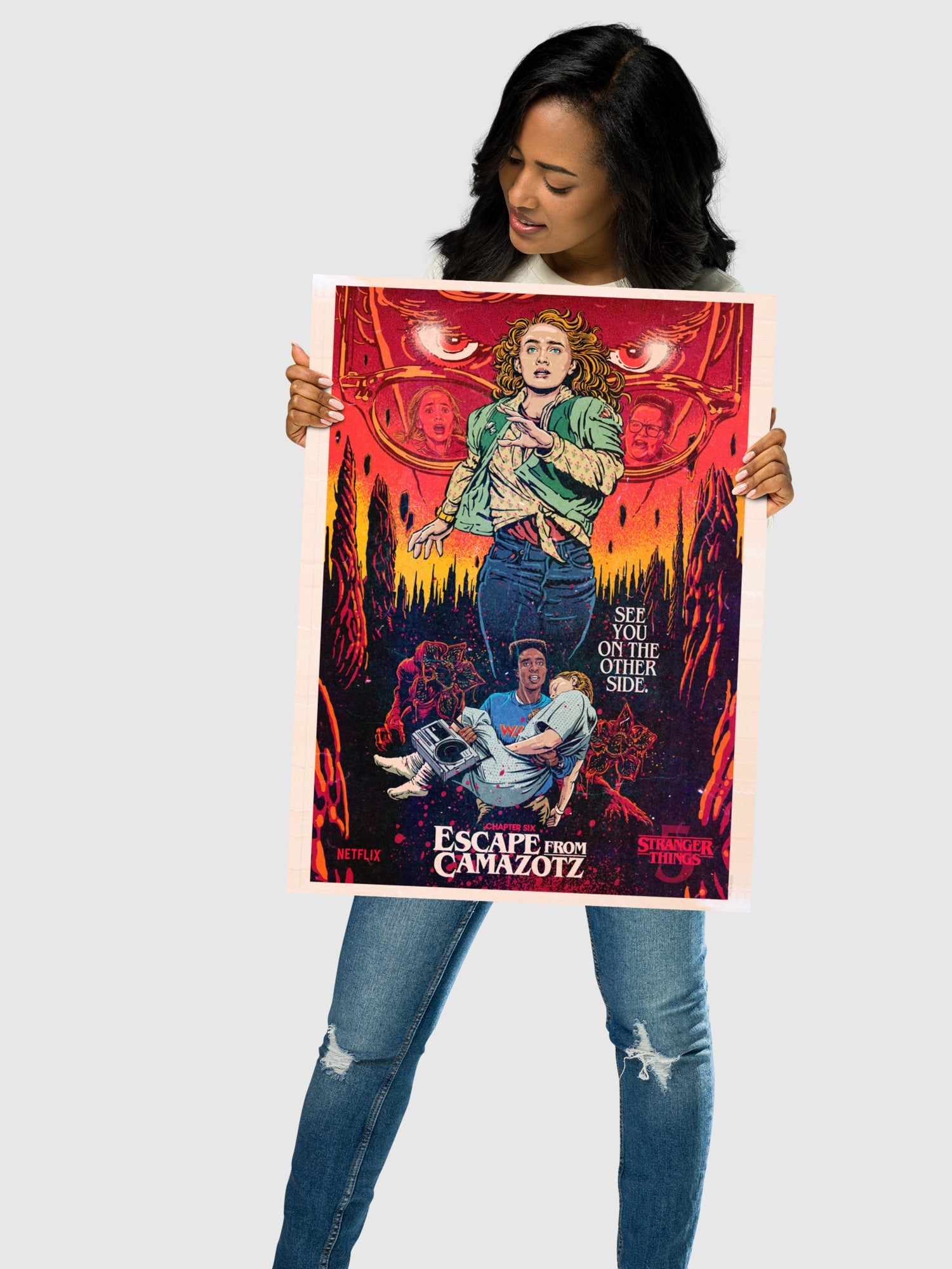 Stranger Things Season 5 x Butcher Billy Escape From Camazotz Poster