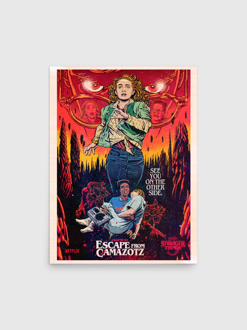 Stranger Things Season 5 x Butcher Billy Escape From Camazotz Poster