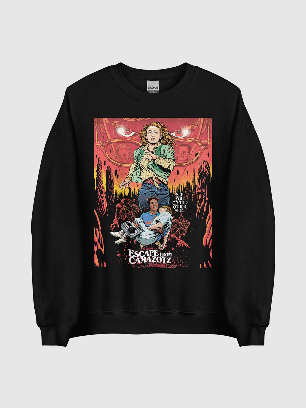 Stranger Things Season 5 x Butcher Billy Escape From Camazotz Sweatshirt