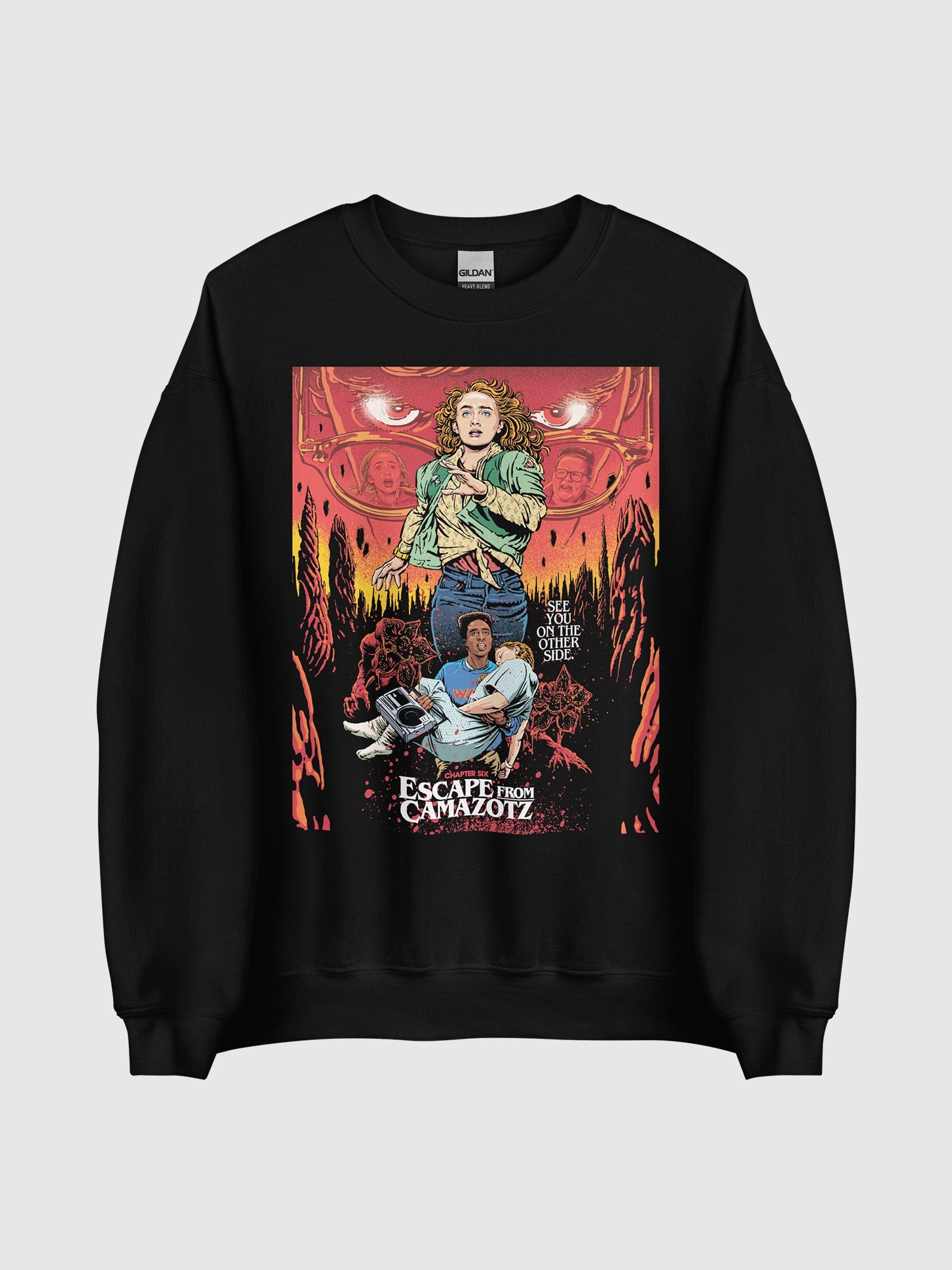 Stranger Things Season 5 x Butcher Billy Escape From Camazotz Sweatshirt