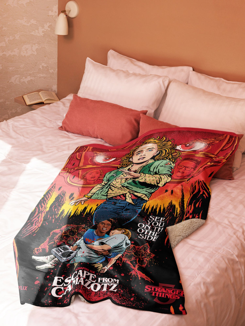 Stranger Things Season 5 x Butcher Billy Escape From Camazotz Blanket