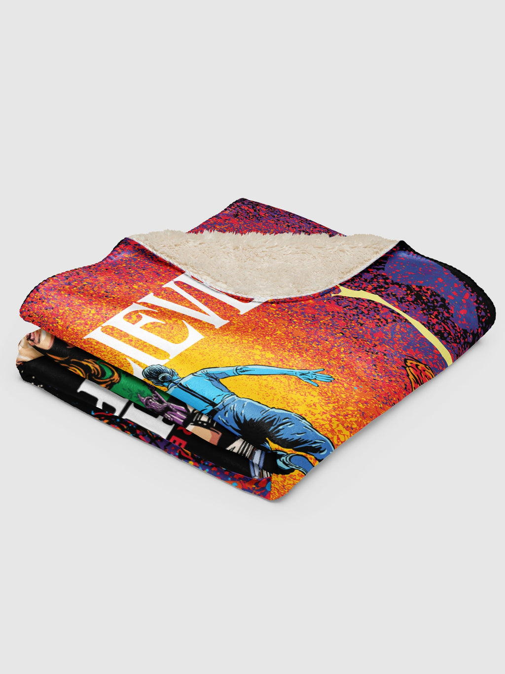 Stranger Things Season 5 x Butcher Billy The Rightside Up Blanket