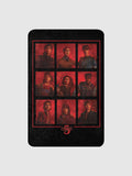 Stranger Things Sherpa Blanket Season 5 Characters Grid