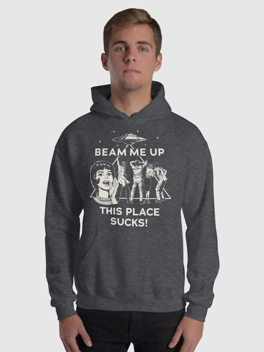 Stranger Things Beam Me Up Hoodie