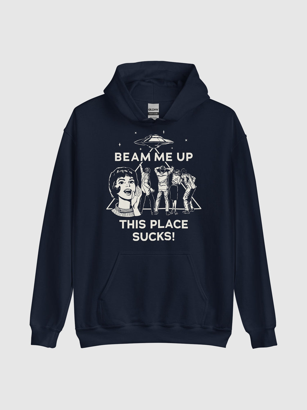 Stranger Things Beam Me Up Hoodie