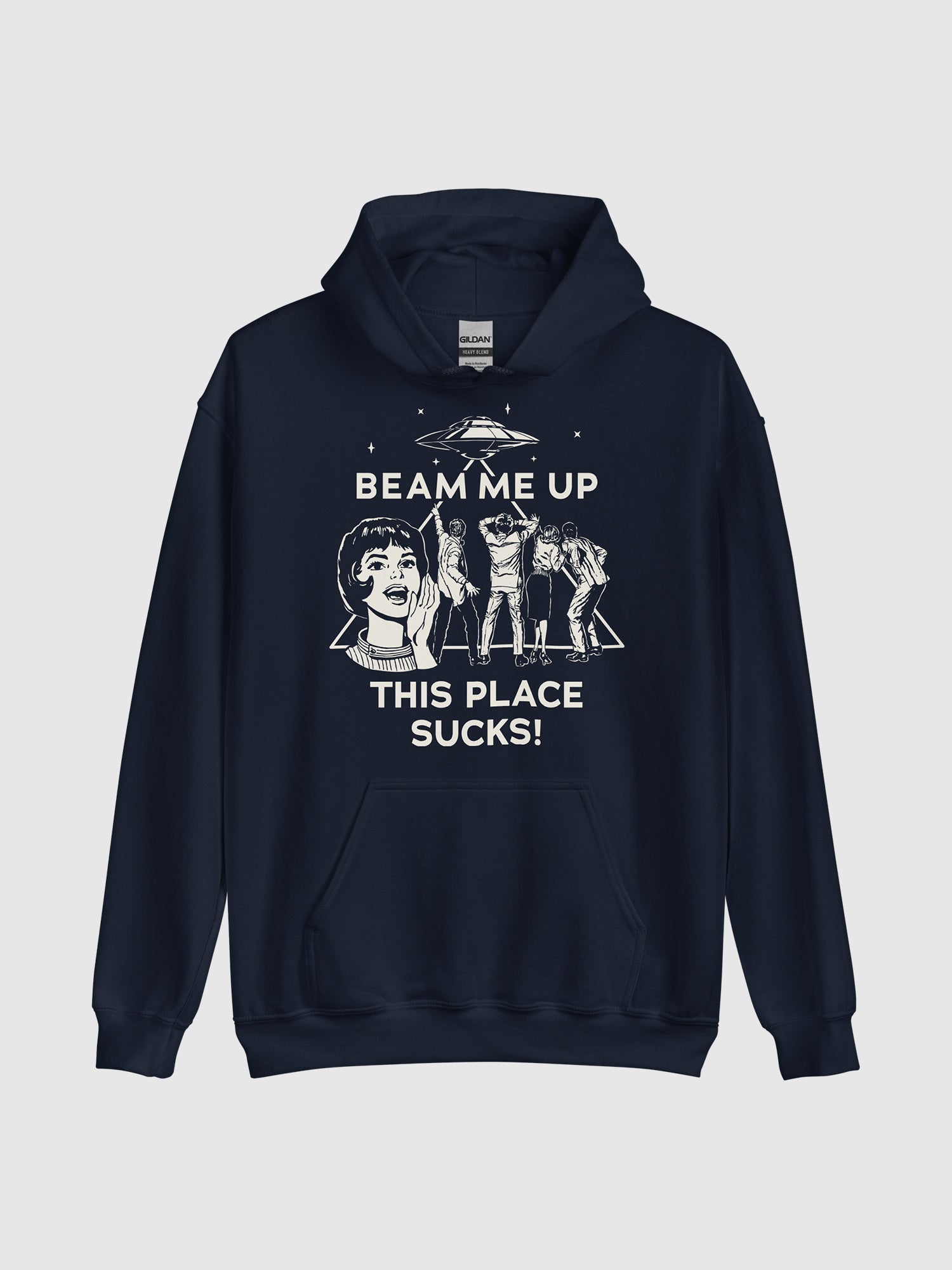 Stranger Things Beam Me Up Hoodie