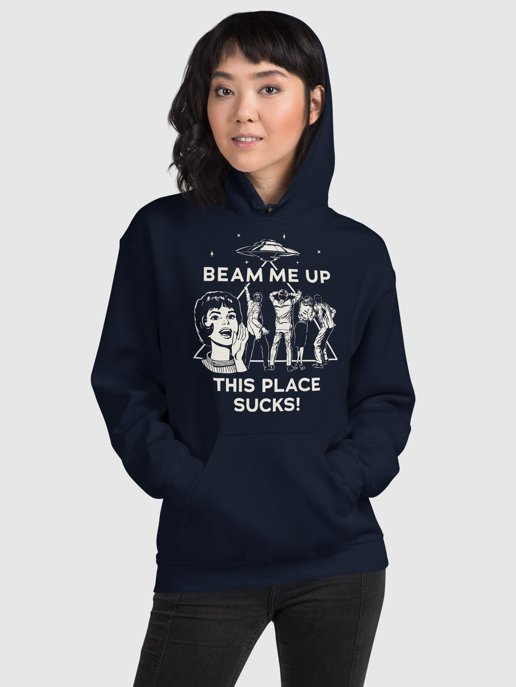 Stranger Things Beam Me Up Hoodie