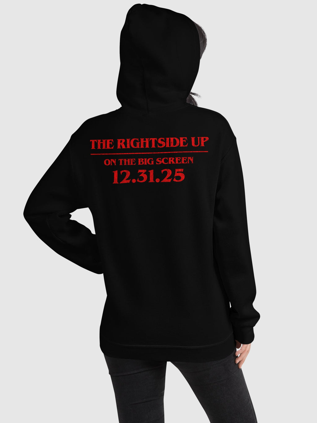 Stranger Things Hoodie Rucking Fotten x Upside Down Pictures