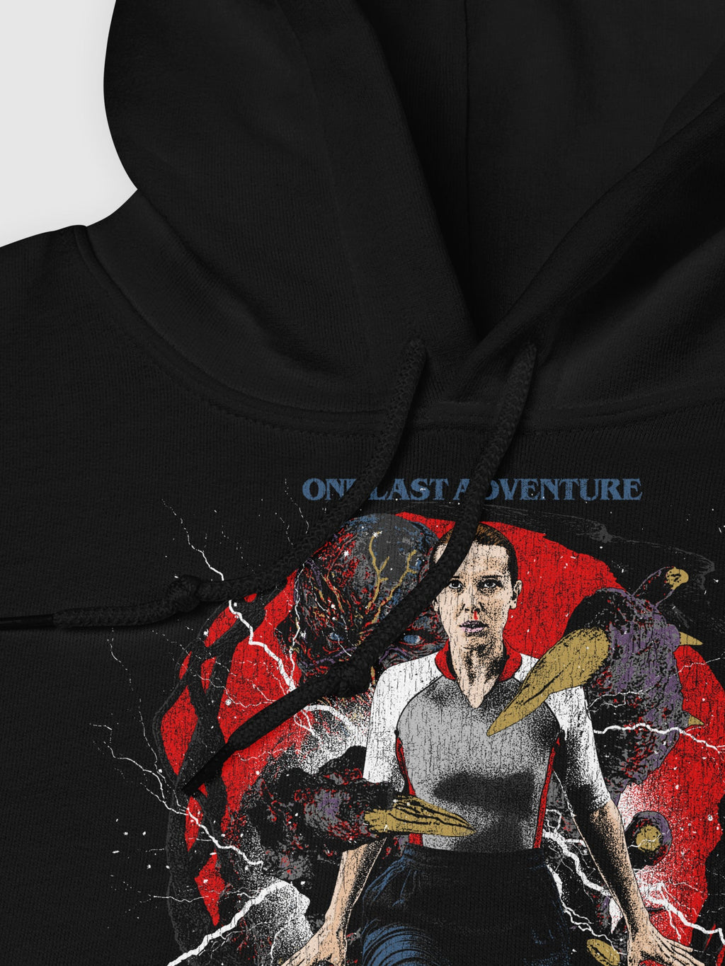 Stranger Things Hoodie Rucking Fotten x Upside Down Pictures