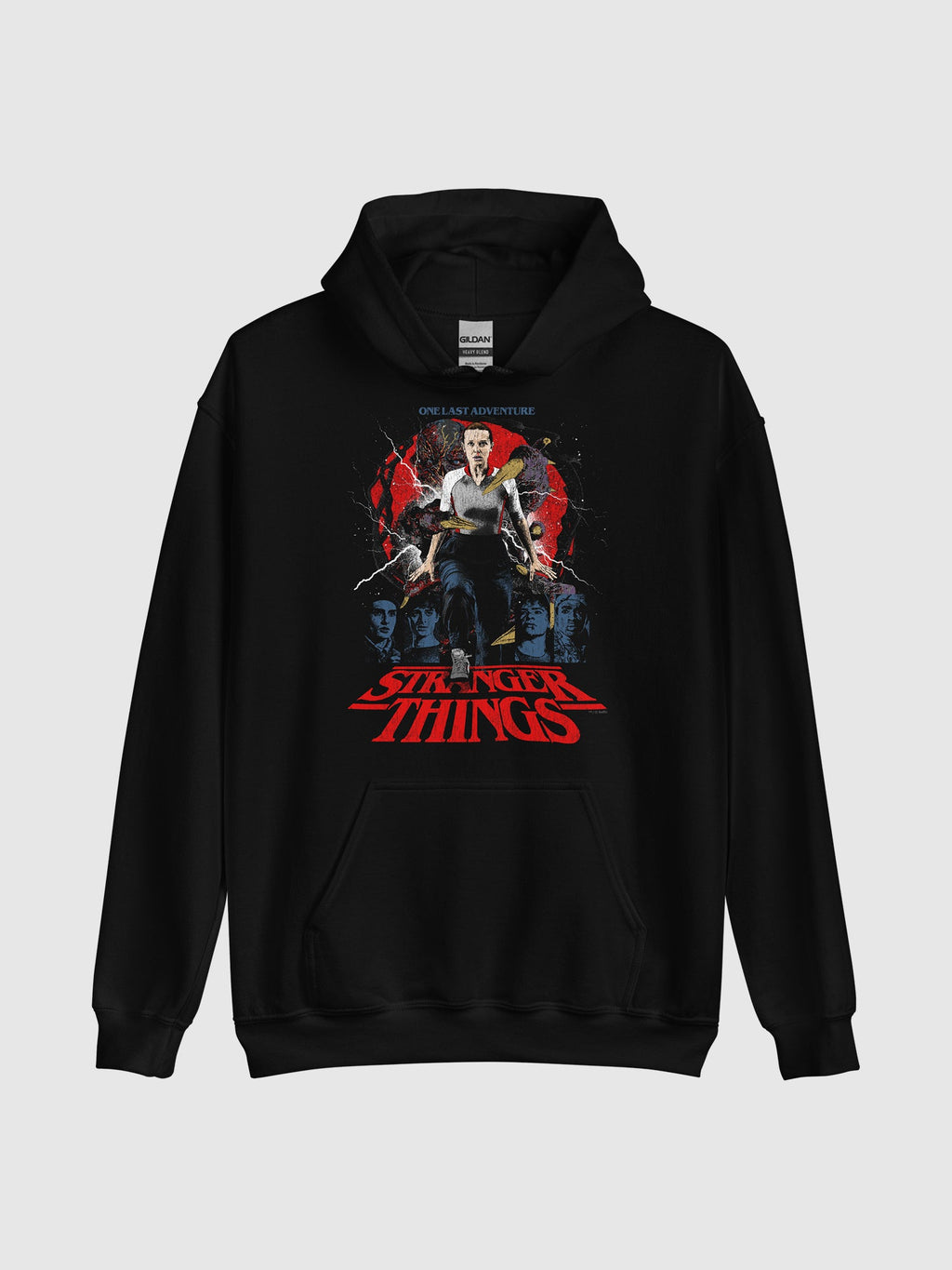 Stranger Things Hoodie Rucking Fotten x Upside Down Pictures