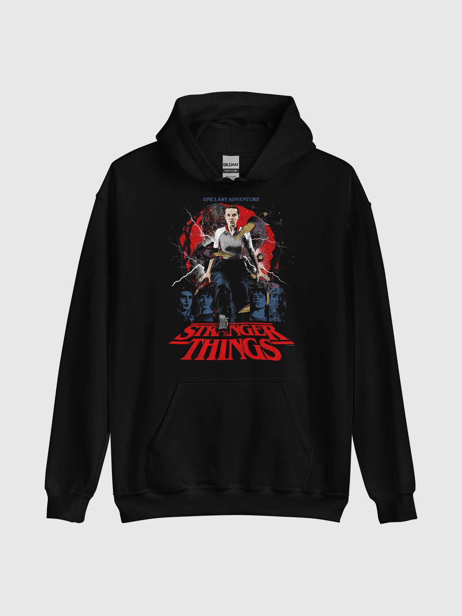Stranger Things Hoodie Rucking Fotten x Upside Down Pictures