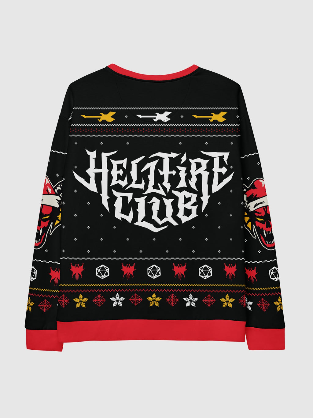 Stranger Things  Crewneck Sweatshirt Have A Hellfire Christmas