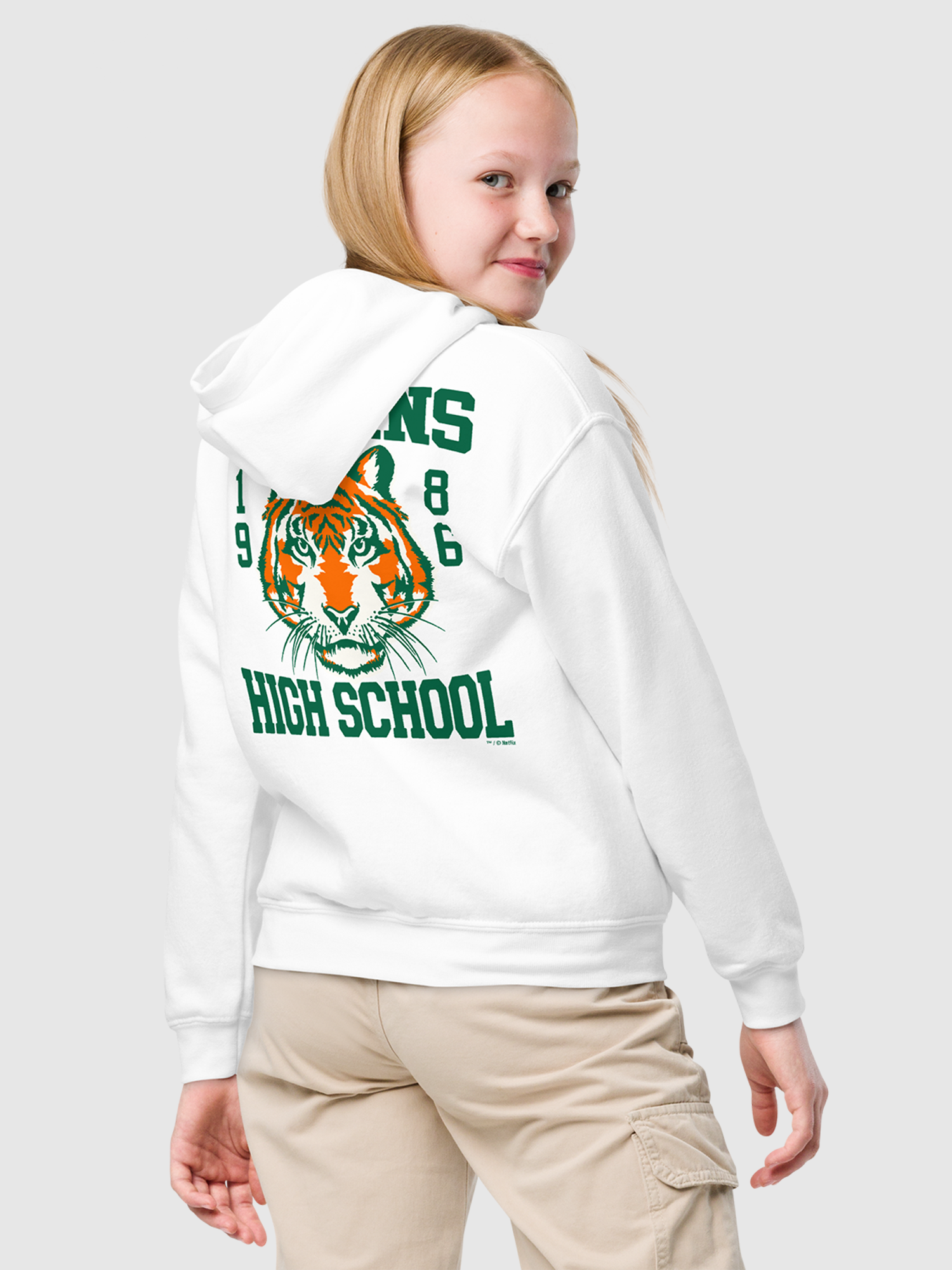 Stranger Things Hawkins High Youth Hoodie