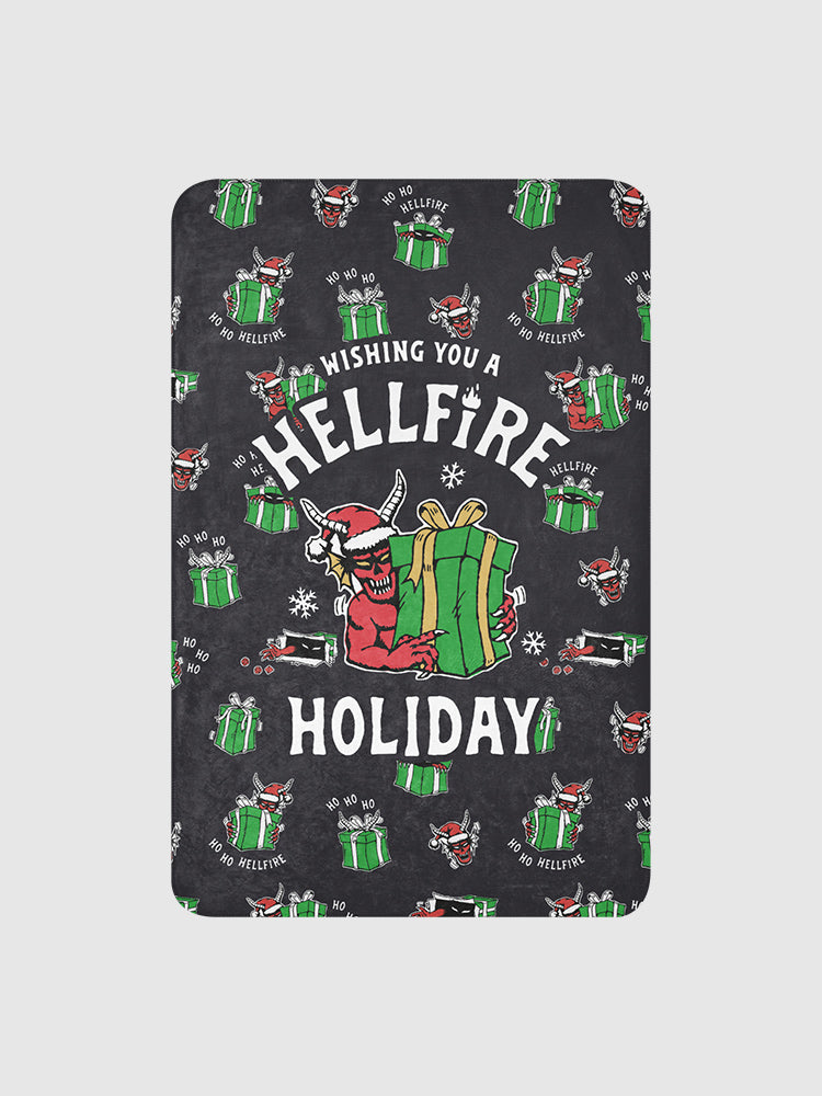 Hellfire Club Hellfire Holiday Sherpa Blanket