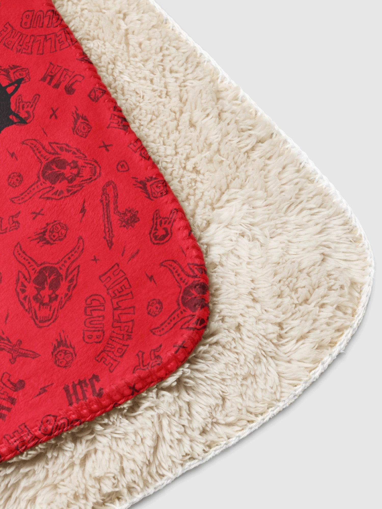 Stranger Things Hellfire Club Personalized Premium Sherpa Blanket