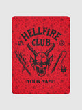 Stranger Things Hellfire Club Personalized Premium Sherpa Blanket