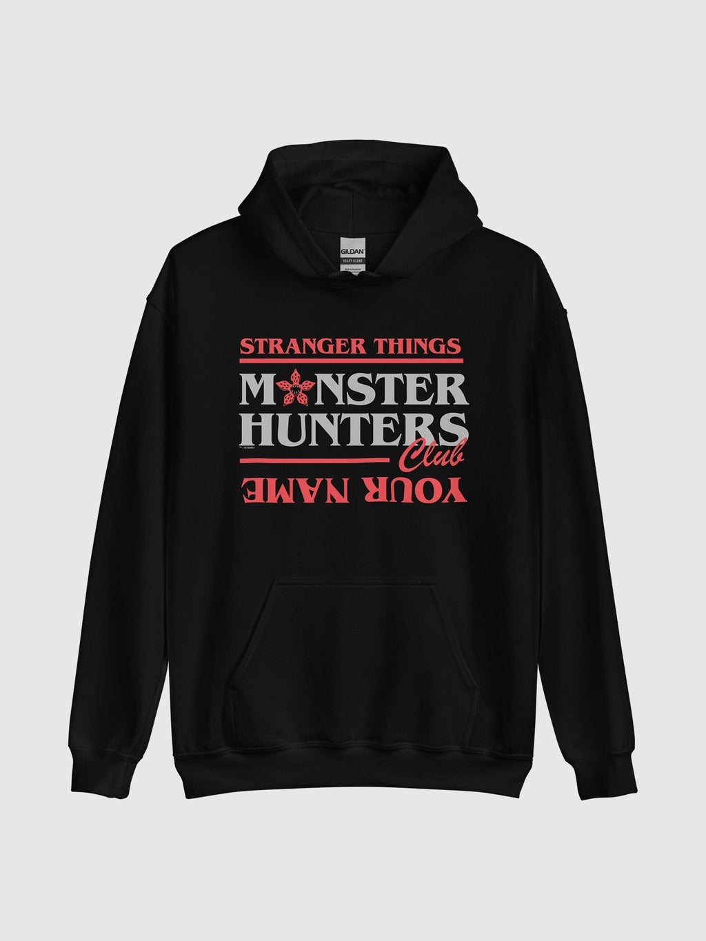 Stranger Things Personalized Hoodie Monster Hunters Club