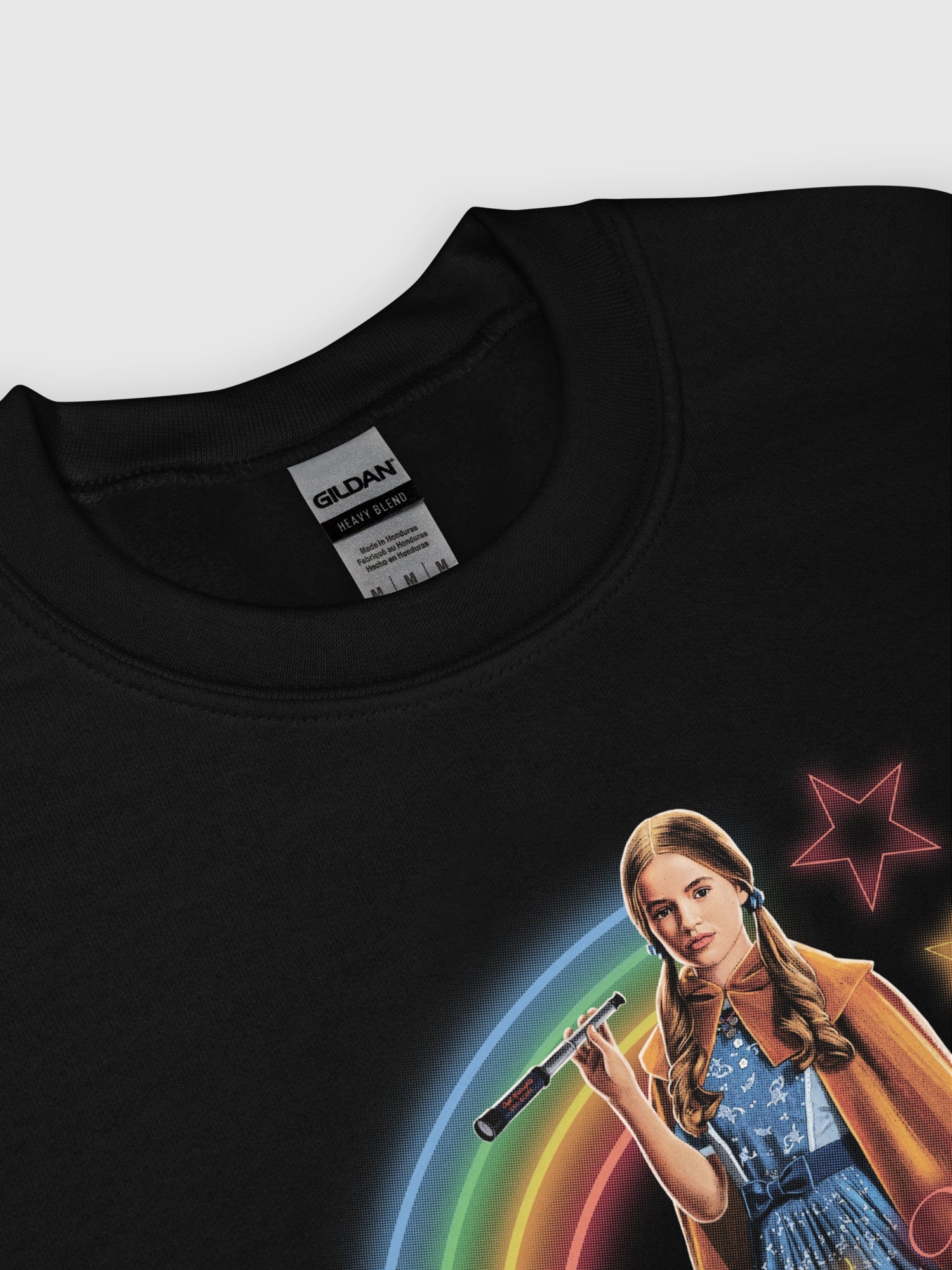 Stranger Things Crewneck Holly The Heroic Rainbow