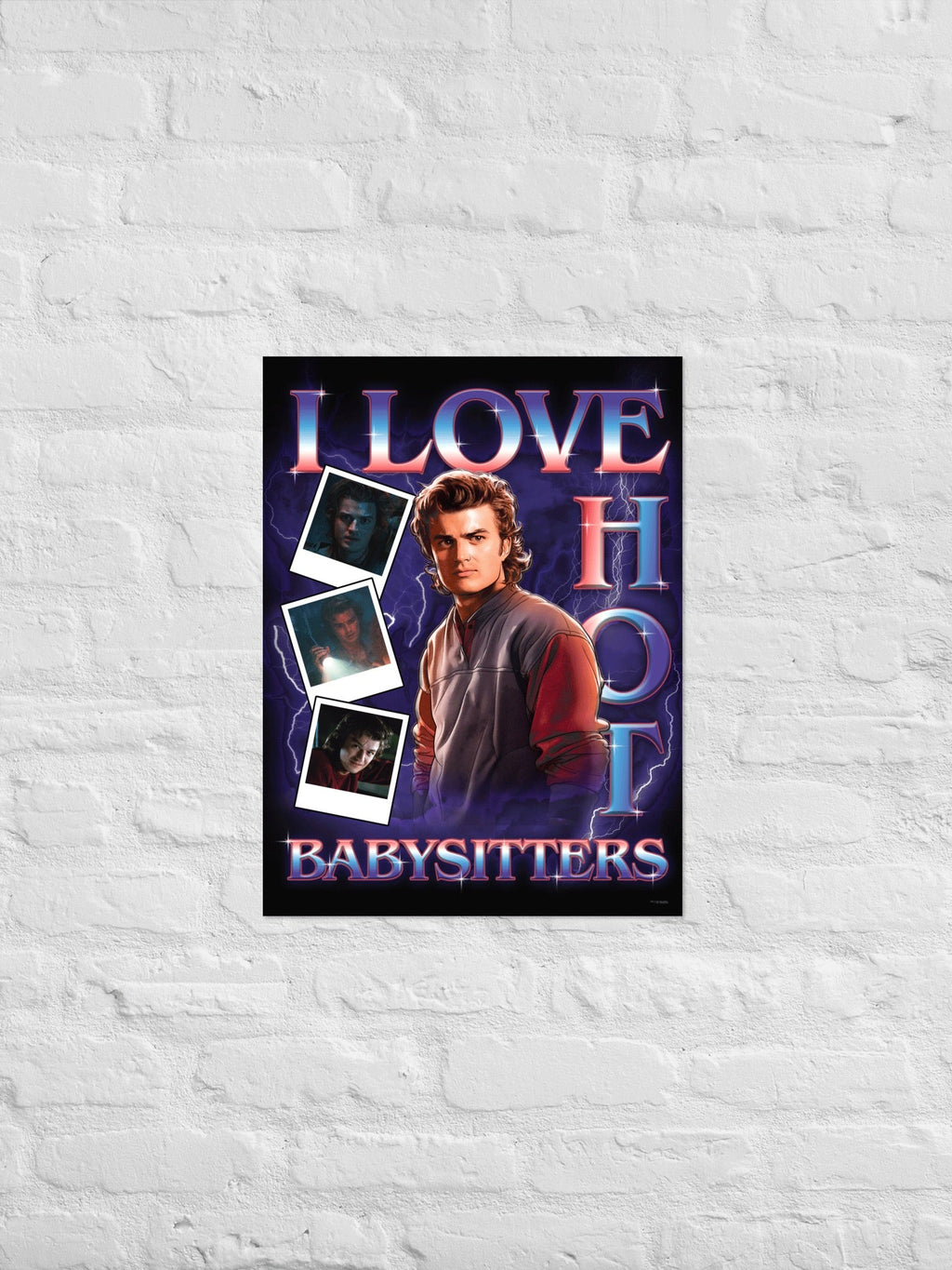 Stranger Things Steve Premium Poster