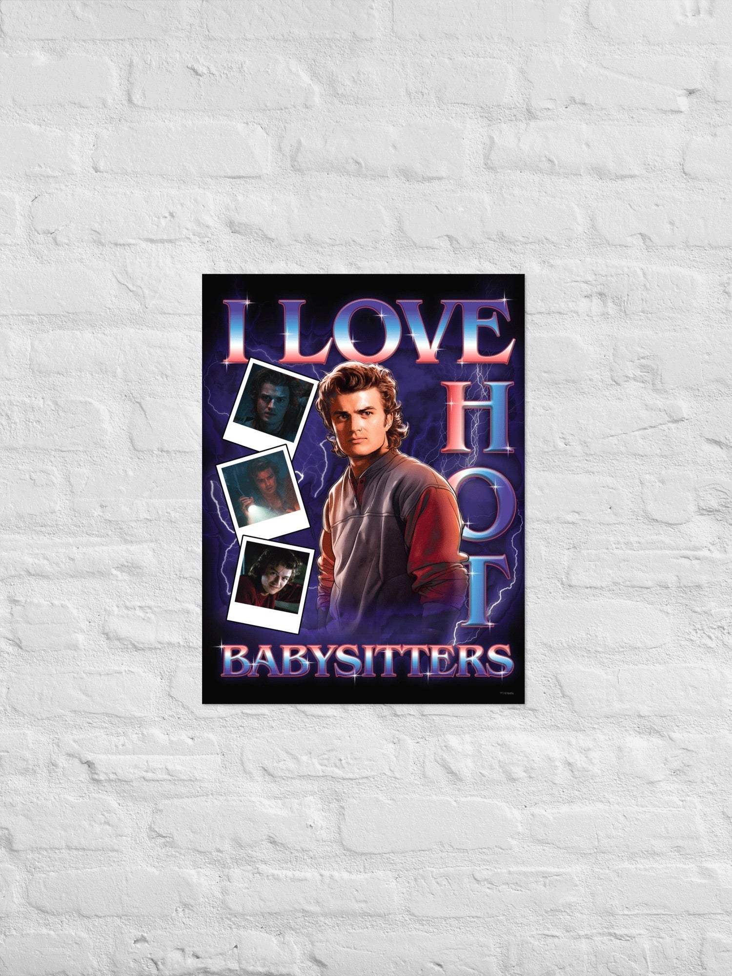 Stranger Things Steve Premium Poster