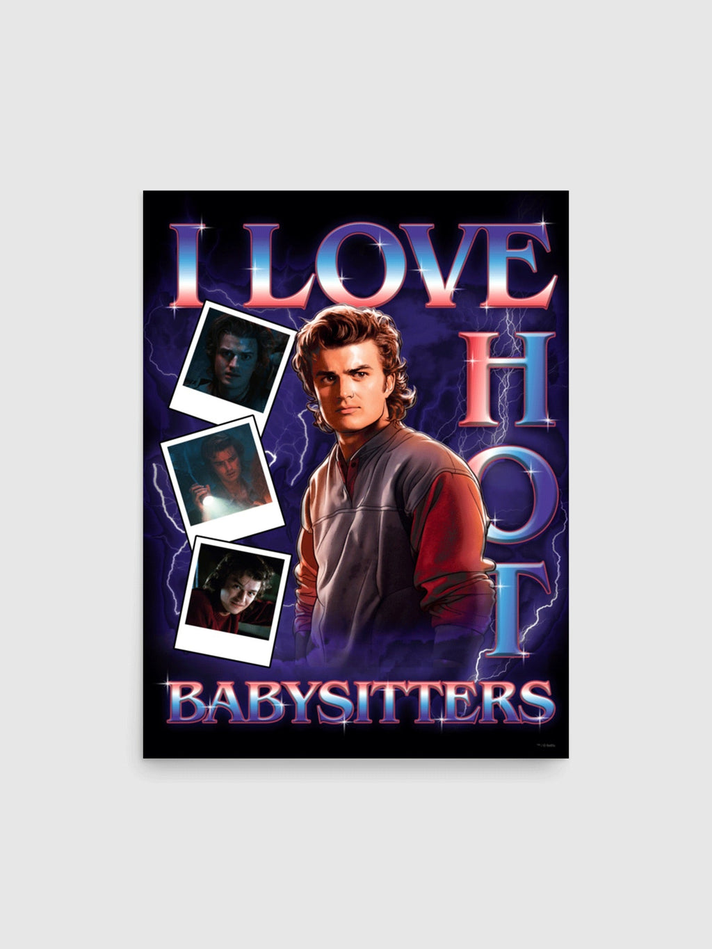 Stranger Things Steve Premium Poster