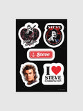 Stranger Things Steve Sticker Sheet