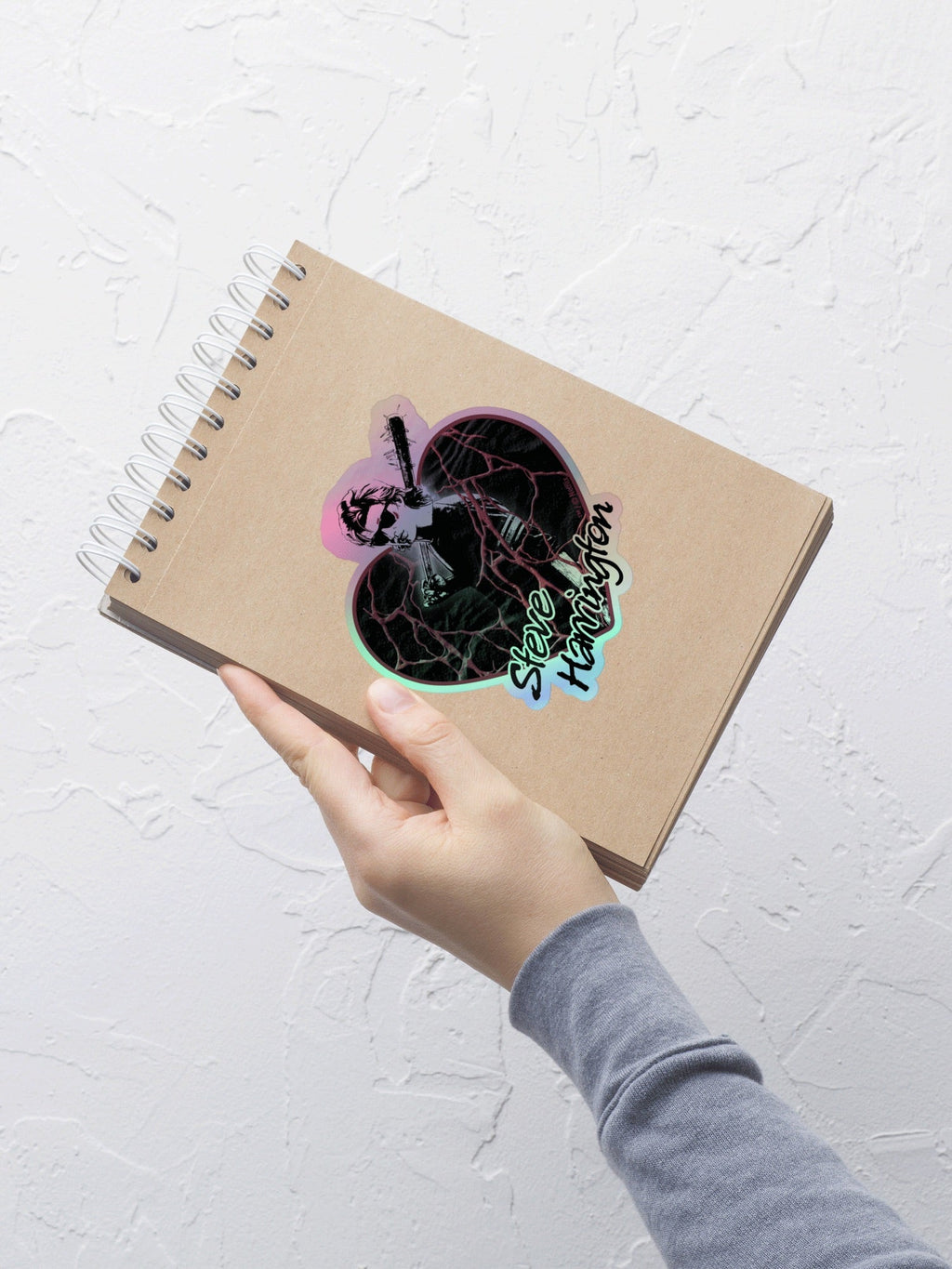 Stranger Things Steve Holographic Sticker
