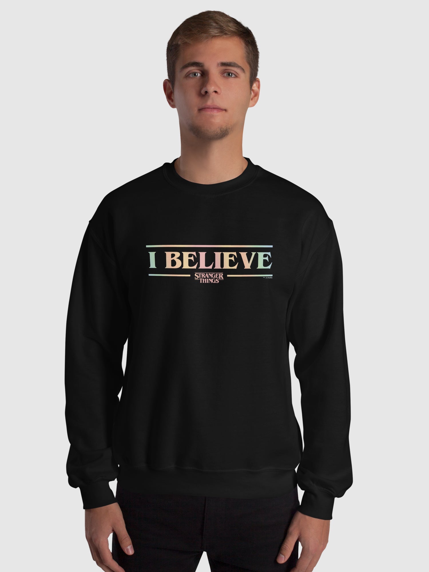 Stranger Things Sweatshirt I Believe