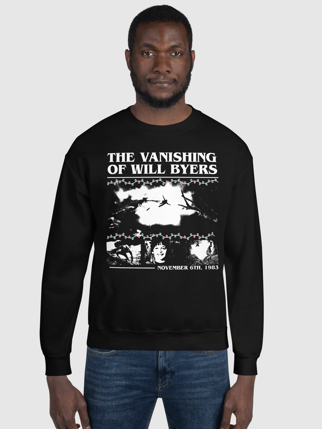 Stranger Things Sweatshirt The Vanishing Of Will Byers