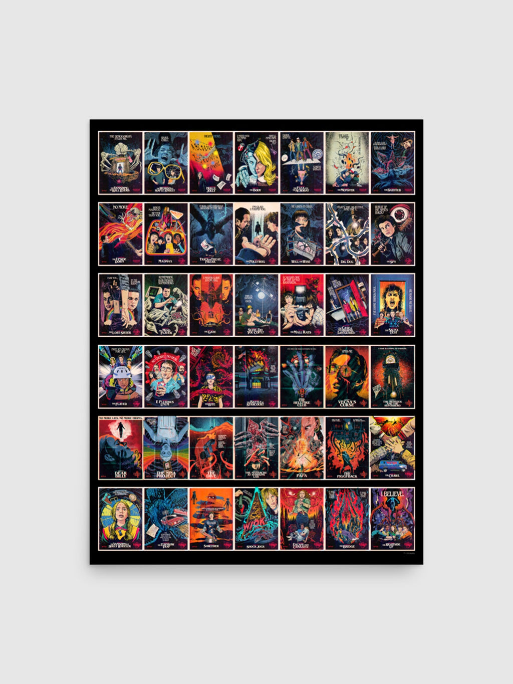 Stranger Things x Butcher Billy Series Poster