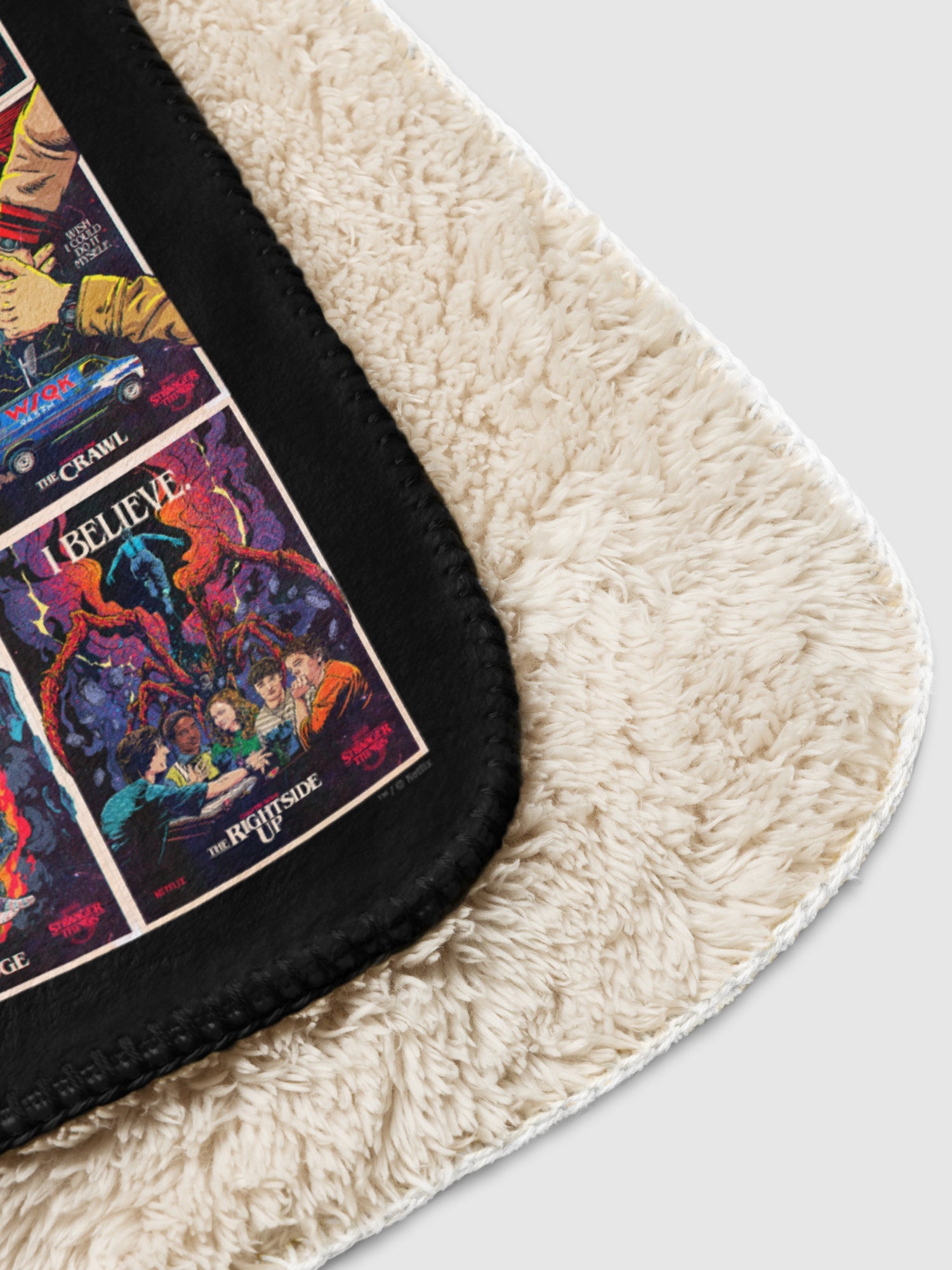 Stranger Things x Butcher Billy Series Sherpa Blanket
