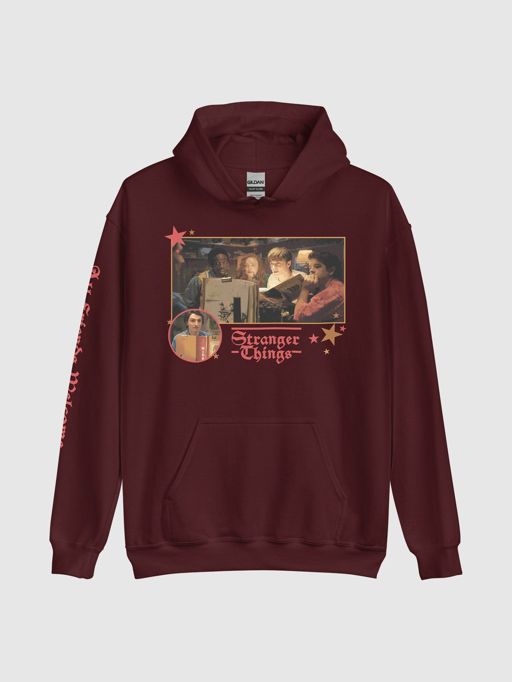 Stranger Things Hoodie DnD
