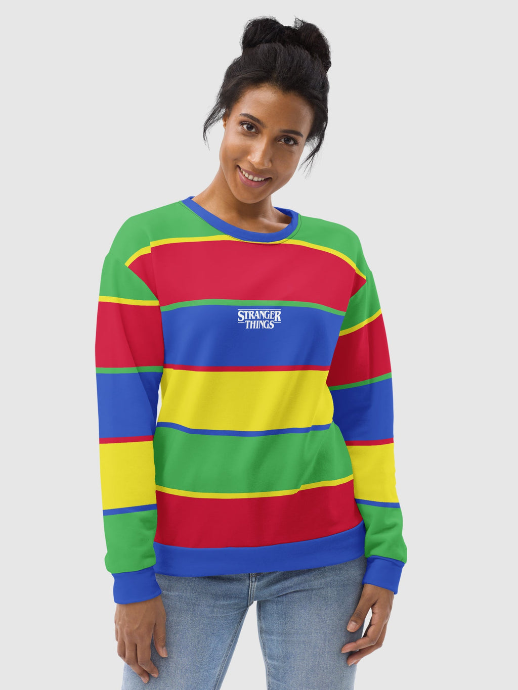 Stranger Things Crewneck Derek Stripes