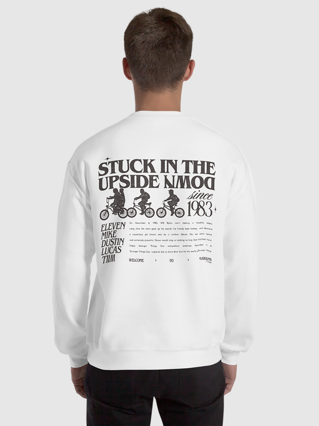 Stranger Things Stuck In The Upside Down Sweatshirt