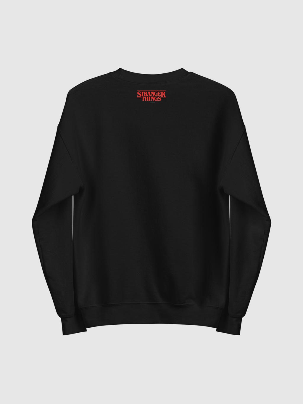Stranger Things Upside Down Embroidered Crewneck Sweatshirt