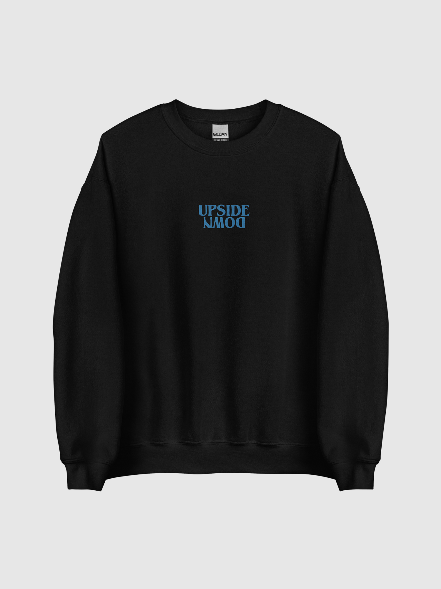 Stranger Things Upside Down Embroidered Crewneck Sweatshirt