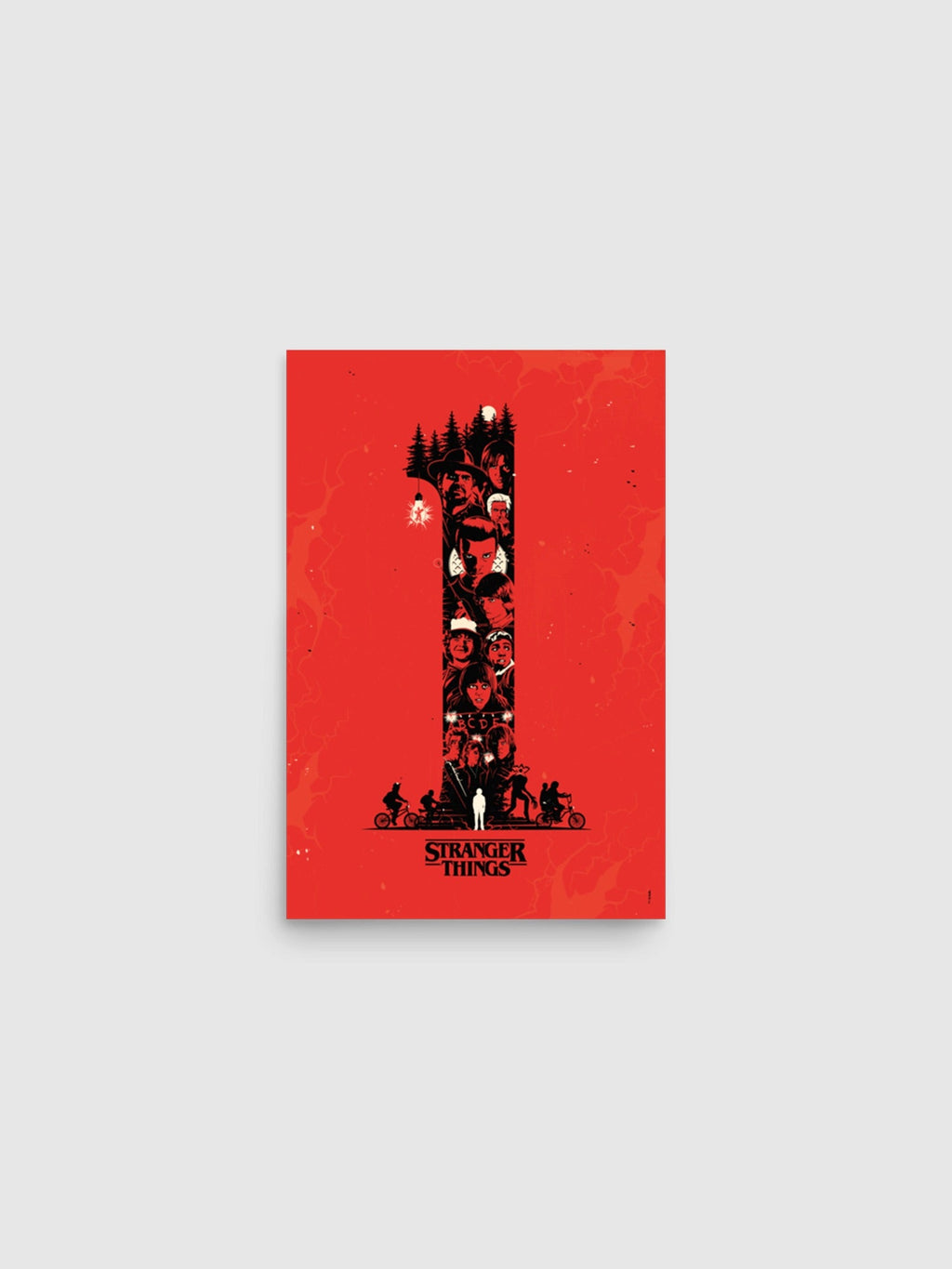 Stranger Things Poster Season 1 Collage